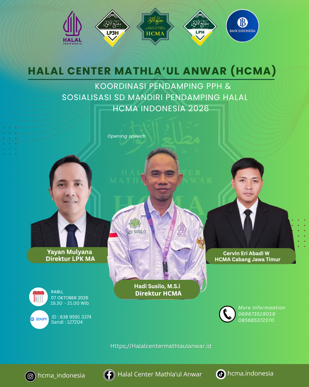 koordinasi pendamping seluruh indonesia