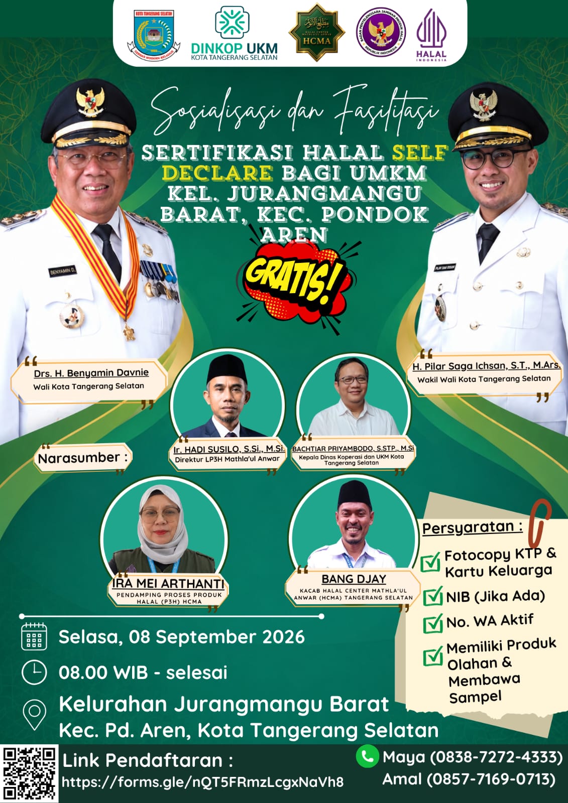 Sosialisasi & fasilitasi